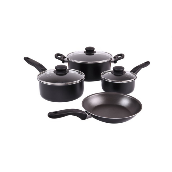 7 Piece Nonstick Dishwasher Safe Cookware Set (2 Colors)
