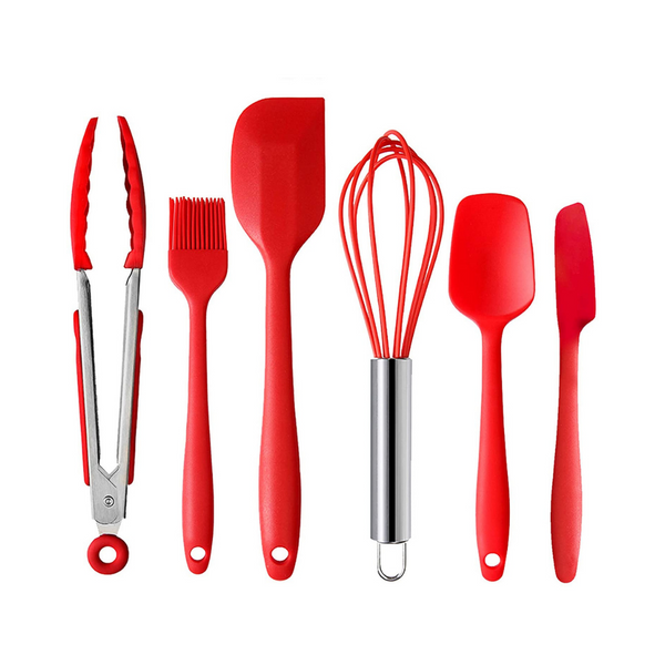 6 pc Silicone Kitchen Essentials Set