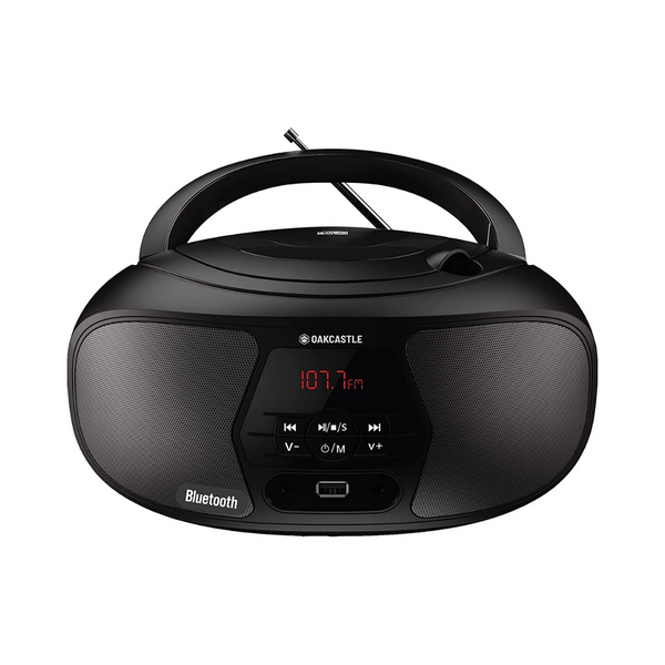 Reproductor de CD portátil Boombox Altavoz estéreo Bluetooth con conexión múltiple