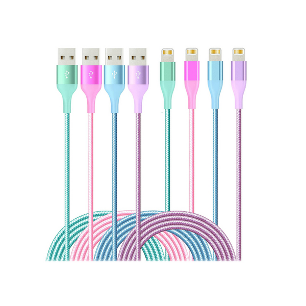 Pack Of 4 iPhone Lightning Cables