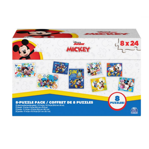 8 Mickey Mouse Jigsaw Puzzles