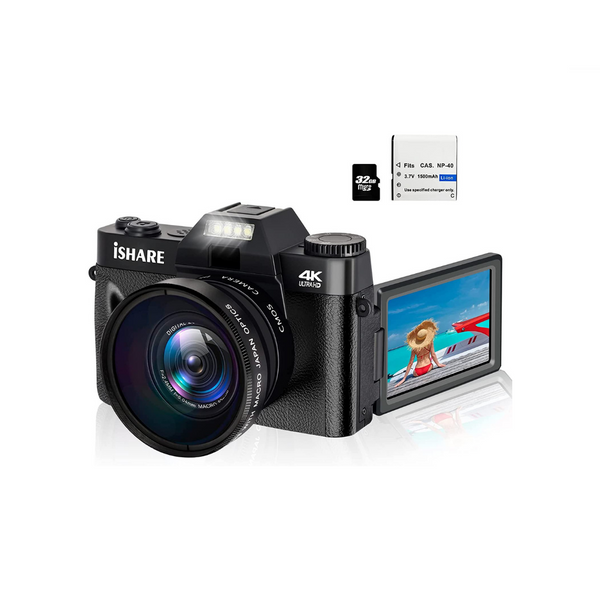 4K HD Digital Camera Vlogging Camera