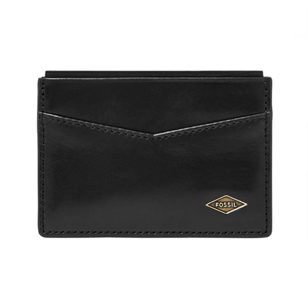 Fossil Men's Leather Minimalist Card Wallet