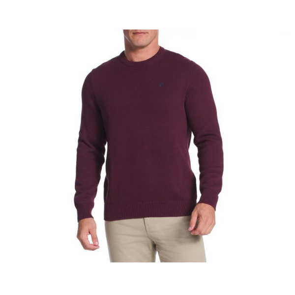 Men's Classic Fit Cotton Solid Crewneck Sweater (7 Colors)