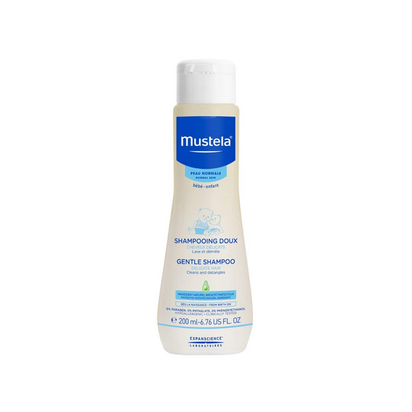 2 Bottles Of Mustela Baby Gentle Shampoo With Natural Avocado