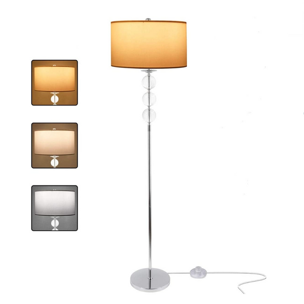 Lámpara de pie LED de 3 modos de color