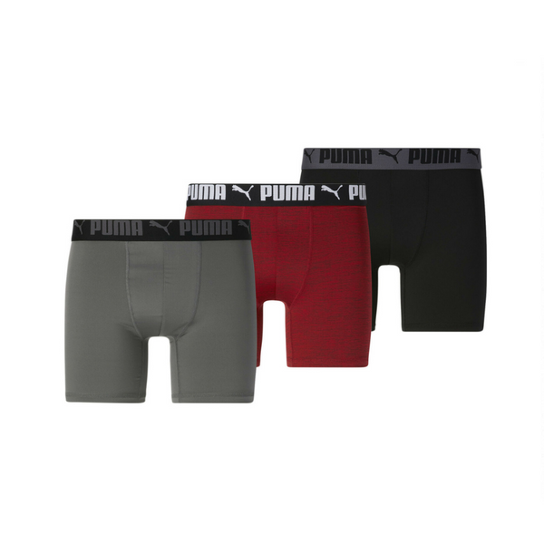 Pack de 6 calzoncillos bóxer deportivos Puma para hombre