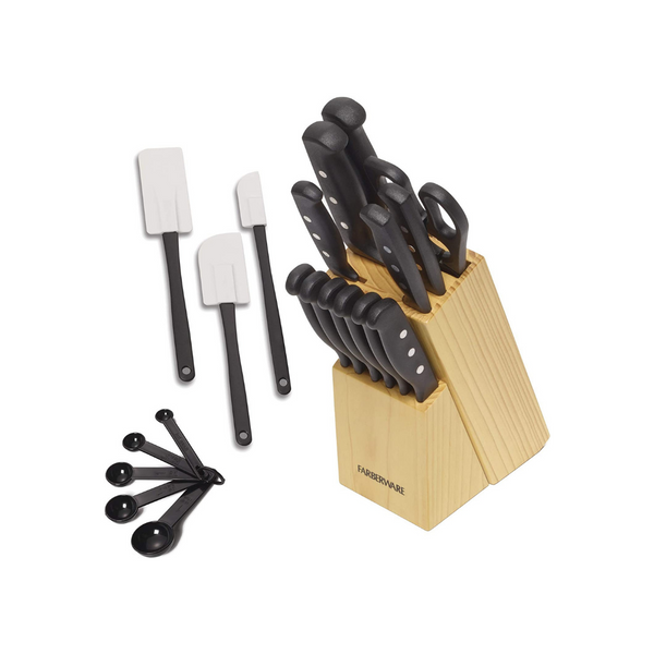 Farberware 22-Piece High-Carbon Stainless Steel Knife