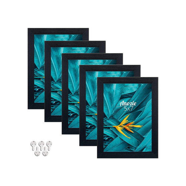 Pack of 5 Picture Frames (3 Colors)