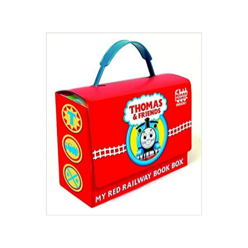 Thomas y sus amigos: Mi caja de libros del ferrocarril rojo