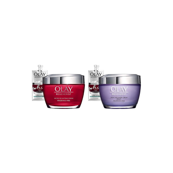 Pack of 2 Olay Regenerist Micro-Sculpting Cream Moisturizer