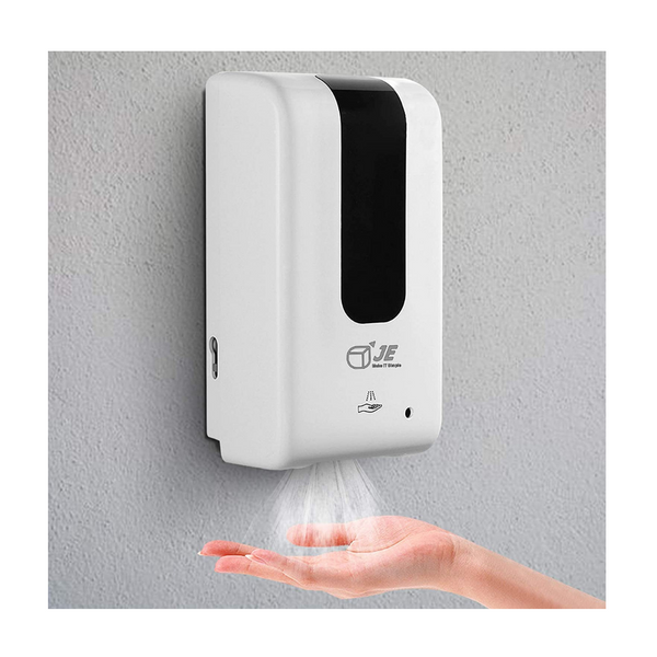 Dispensador automático de desinfectante para manos montado en la pared