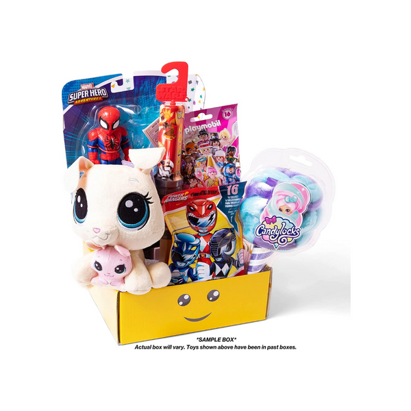 Toy Box Monthly - Kids Toy Subscription Box. Receive 4-6 Licensed Toys