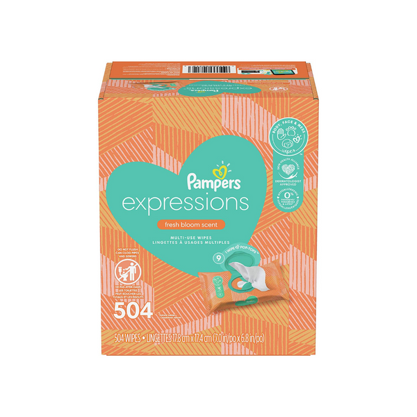 504 Pampers Baby Wipes