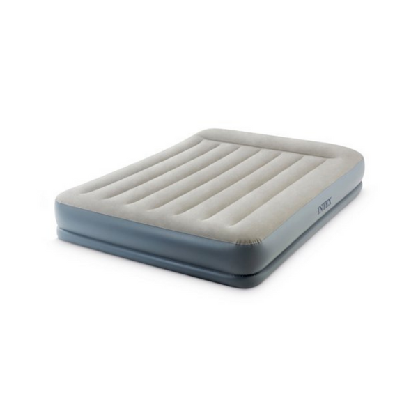 Pillow Rest Mid-Rise Air Bed Mattress with Built-in Pump