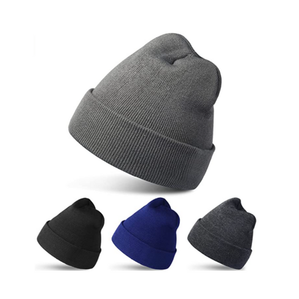 Pack de 4 gorros de punto cálidos