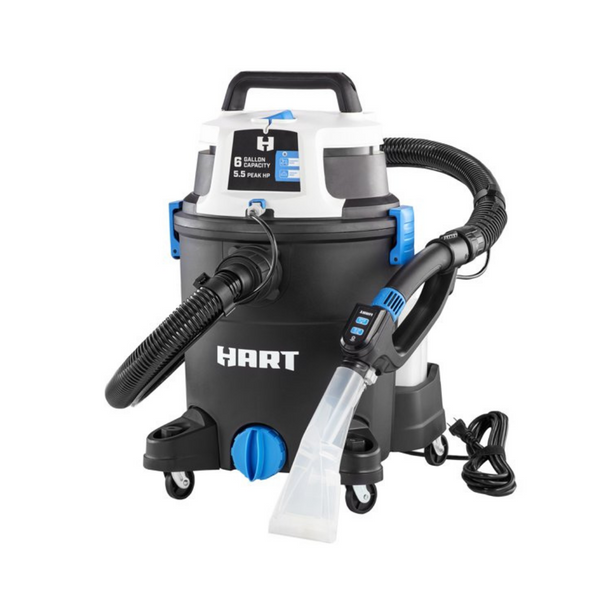 HART 3-in-1 Wet/Dry Shampoo Vacuum