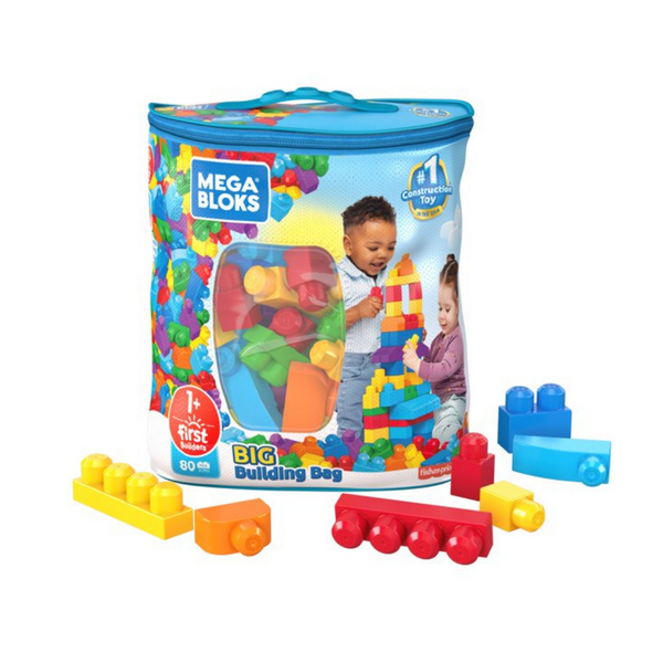 80 Piece Mega Bloks First Builders Blocks