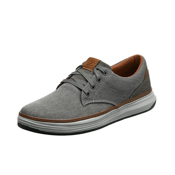 Zapatos Oxford de Lona Skechers Moreno para Hombre en Beige