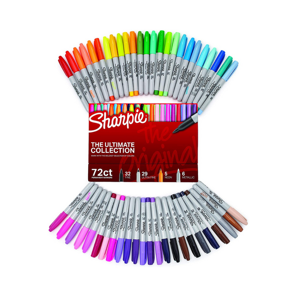 Juego de 72 marcadores permanentes Sharpie Ultimate Collection