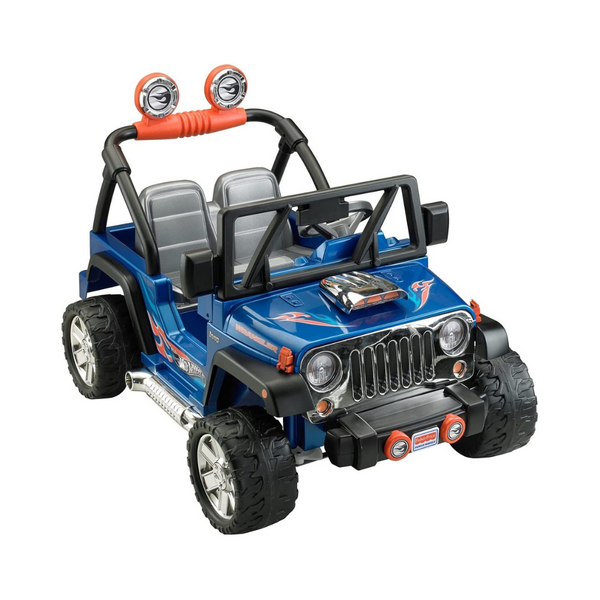 Power Wheels Hot Wheels Jeep Wrangler Battery Powered Car
