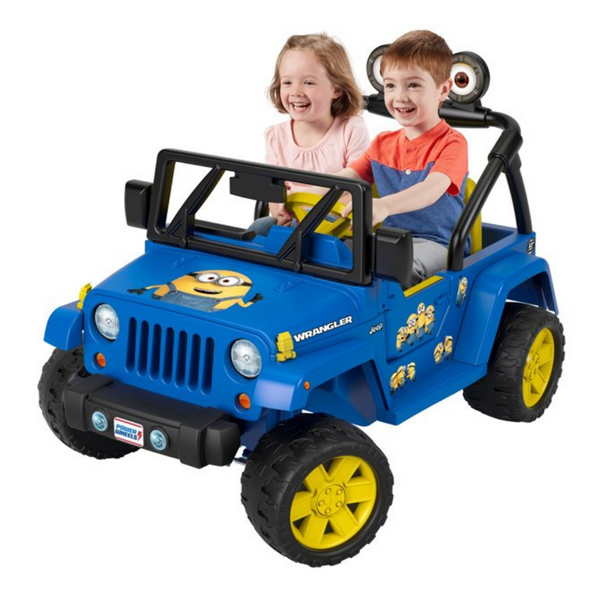 Power Wheels Jeep Wrangler con batería de 12 V para montar