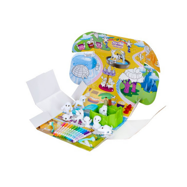 Crayola Scribble Scrubbie Peculiar Zoológico