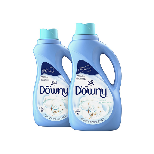 2 Bottles Of Downy Ultra Liquid Laundry Fabric Softener