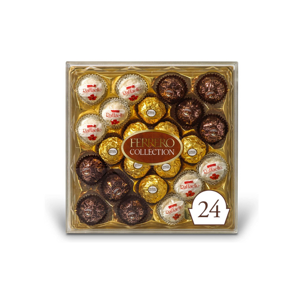 24 Ferrero Rocher Fine Hazelnut Milk Chocolate and Coconut Candies