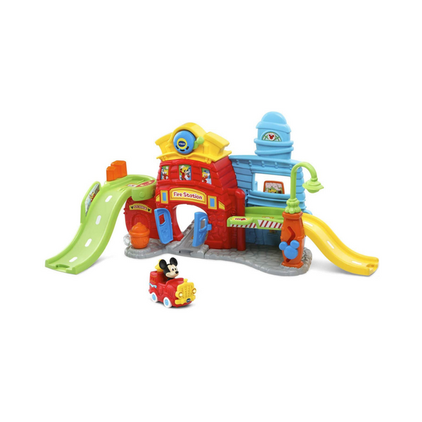 VTech Go! Go! Smart Wheels - Disney Mickey Mouse Silly Slides Fire Station