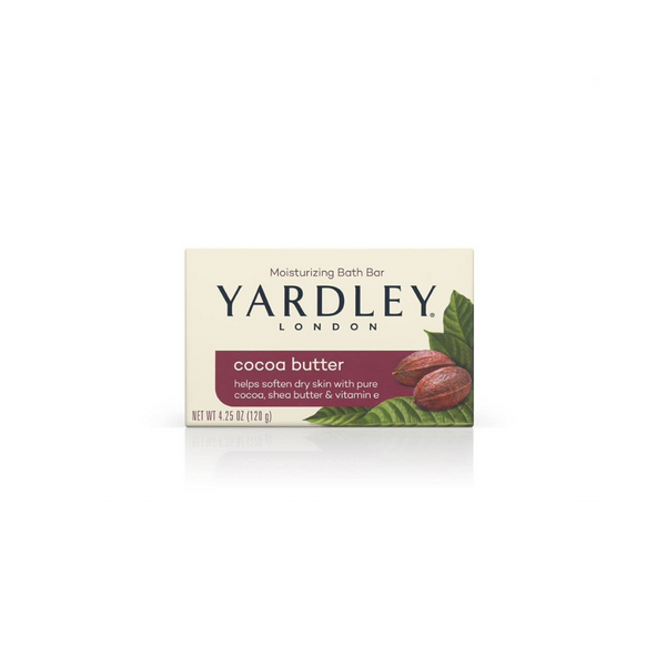 Yardley London Pure Cocoa Butter & Vitamin E Bar Soap