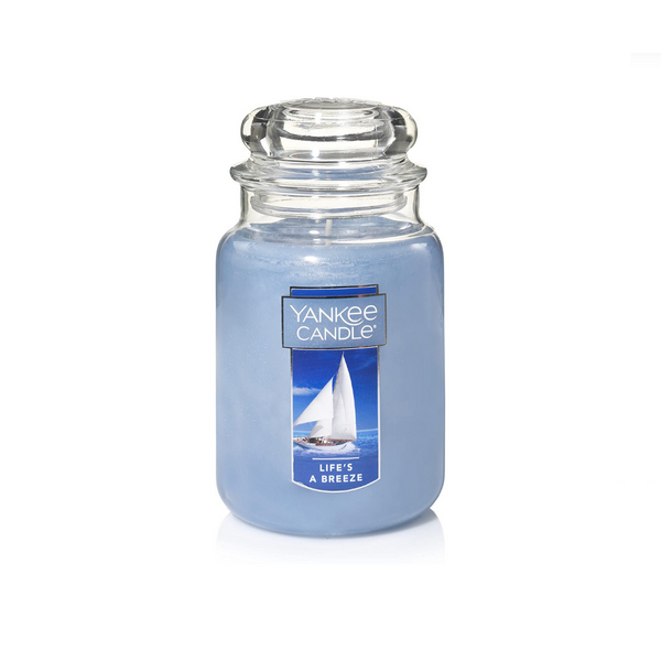 Yankee Candle Large Jar Candle, Life's a Breeze