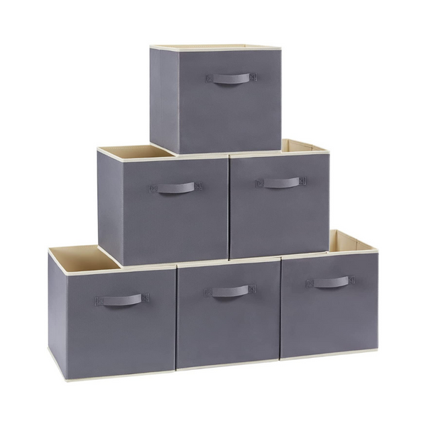 6 Collapsible Storage Cubes 11 Inch