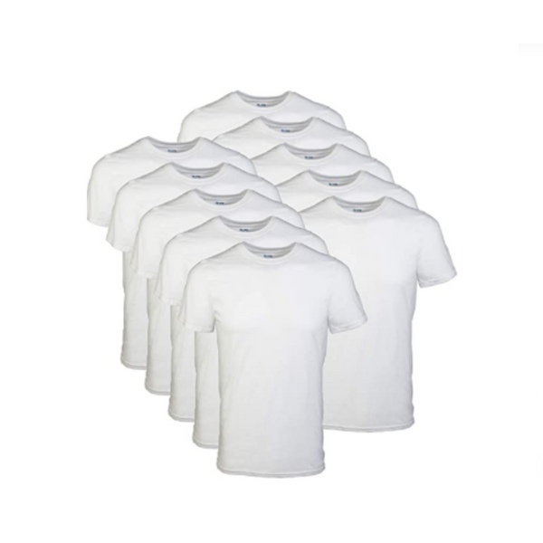 12 Gildan Men's Crew T-Shirts