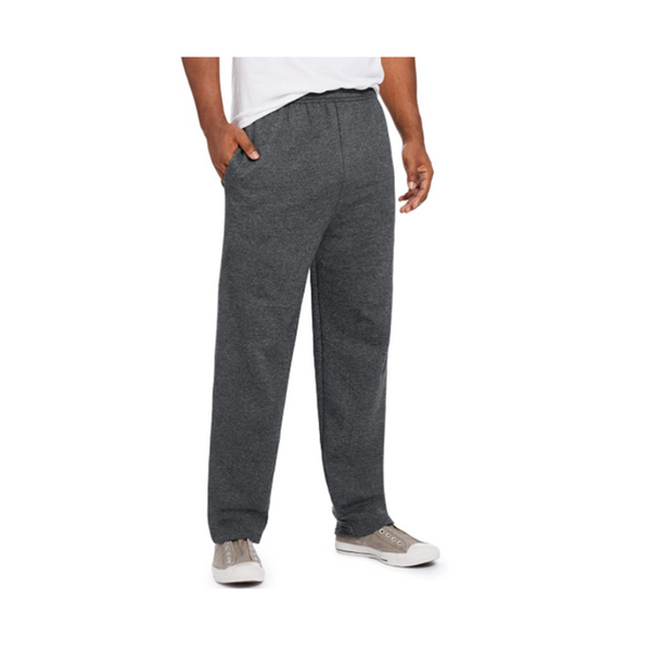 Hanes Pantalón EcoSmart de pierna abierta con bolsillos para hombre