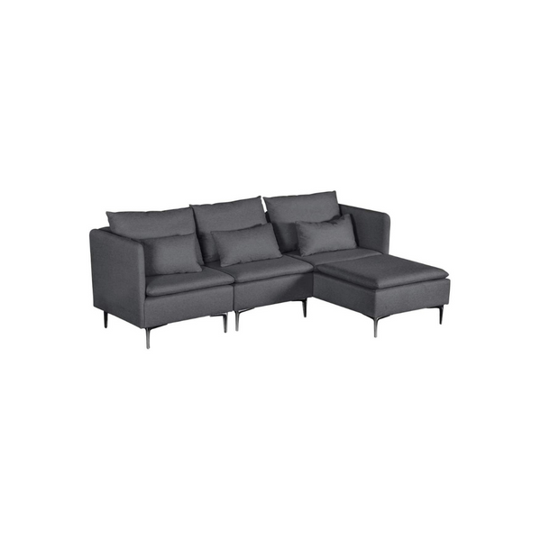 Convertible Sectional Sofa Couch (3 Colors)