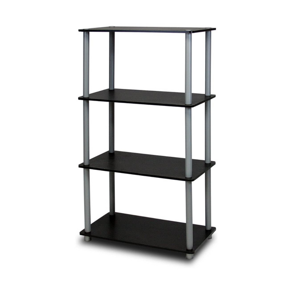 Furinno Turn-N-Tube 4-Tier Multipurpose Shelf Display Rack