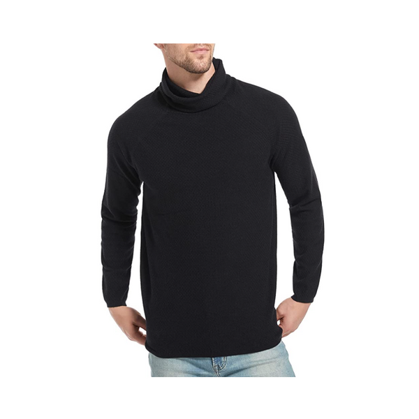 Men's Casual Turtleneck Sweater Slim Fit