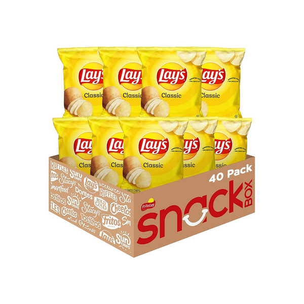40 Bolsas de Patatas Fritas Clásicas Lay's