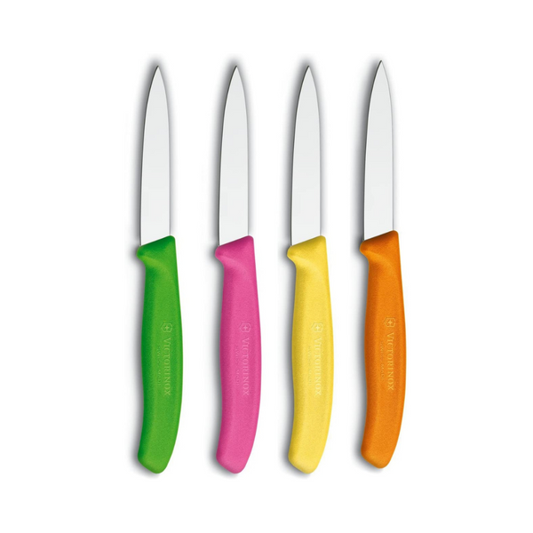 Victorinox Juego de 4 piezas de cuchillos de pelar clásicos suizos de 3,25 ″