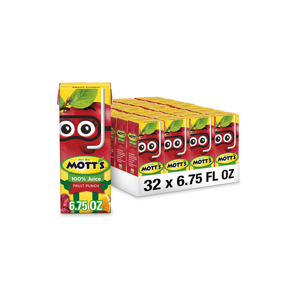 32 Jugo de ponche de frutas 100 por ciento de Mott
