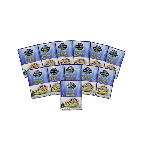 Pack of 12 Wild Planet Skipjack Wild Tuna