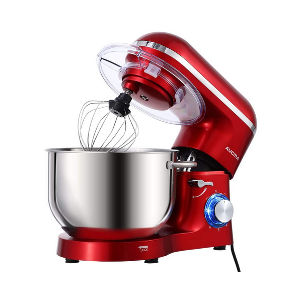 Aucma Stand Mixer,6.5-QT 660W 6-Speed Tilt