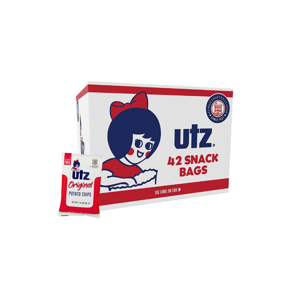 42 Bolsas de Papas Fritas Utz Originales