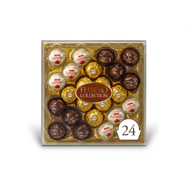 24 Ferrero Rocher Fine Hazelnut Milk Chocolates