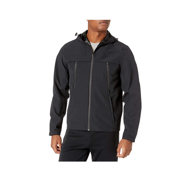 Peak Velocity Chaqueta impermeable con cremallera completa para hombre 