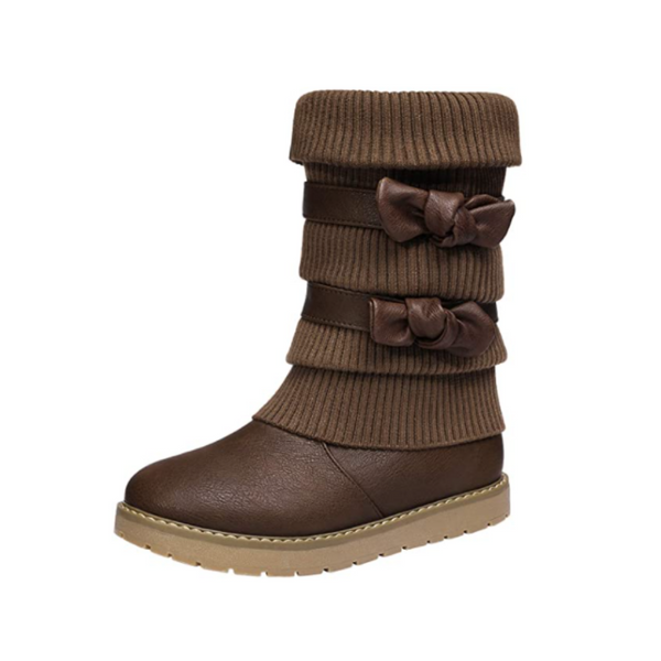 Botas de media pantorrilla con forro de piel sintética para niña Dream Pairs (10 estilos)