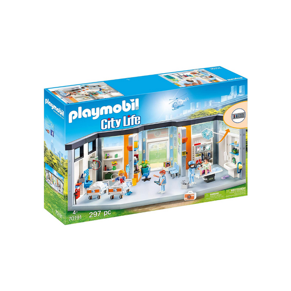 Ala de hospital amueblada Playmobil