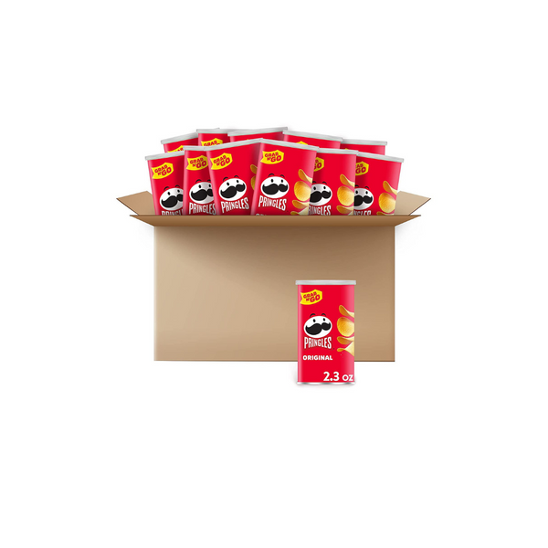 12 Pringles Potato Crisps Chips