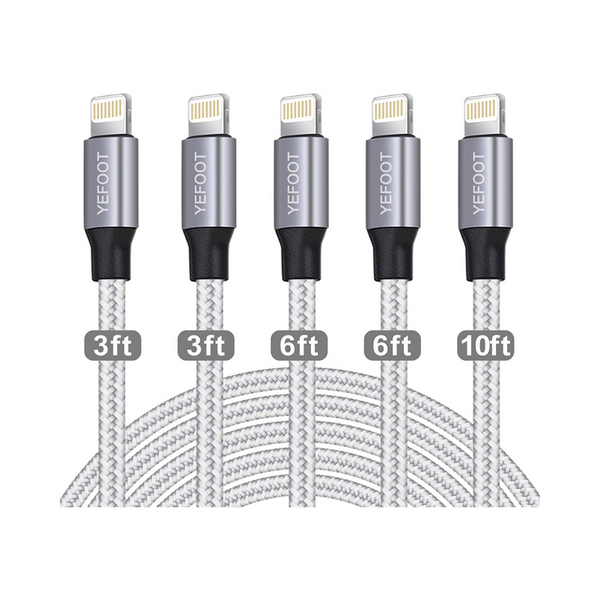 5-Pack iPhone Charger
